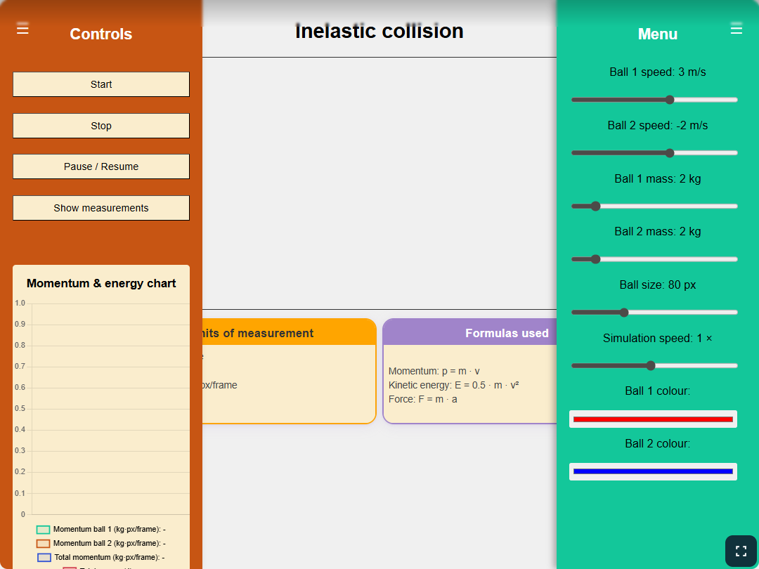 Inelastic collisions